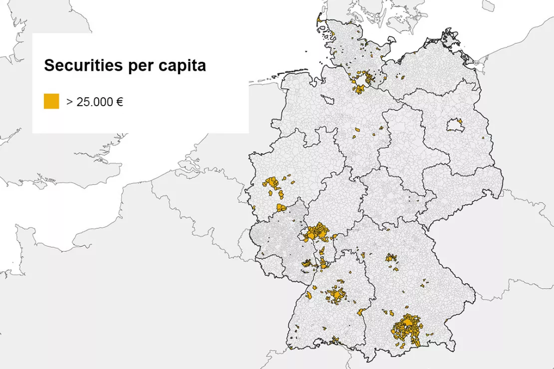 Securities per capita