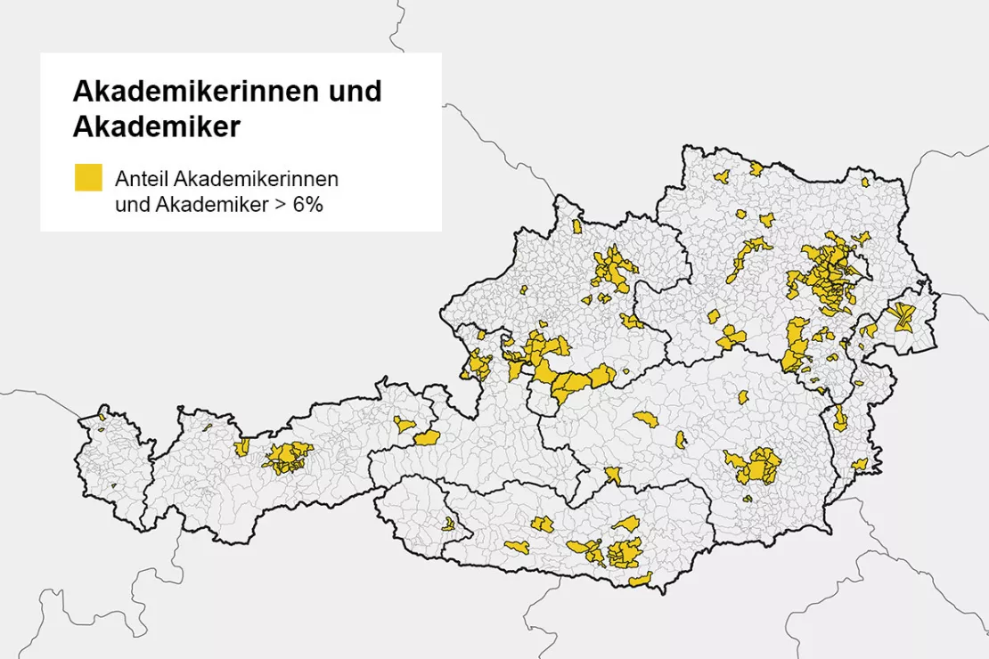 Akademikerinnen und Akademiker in Österreich