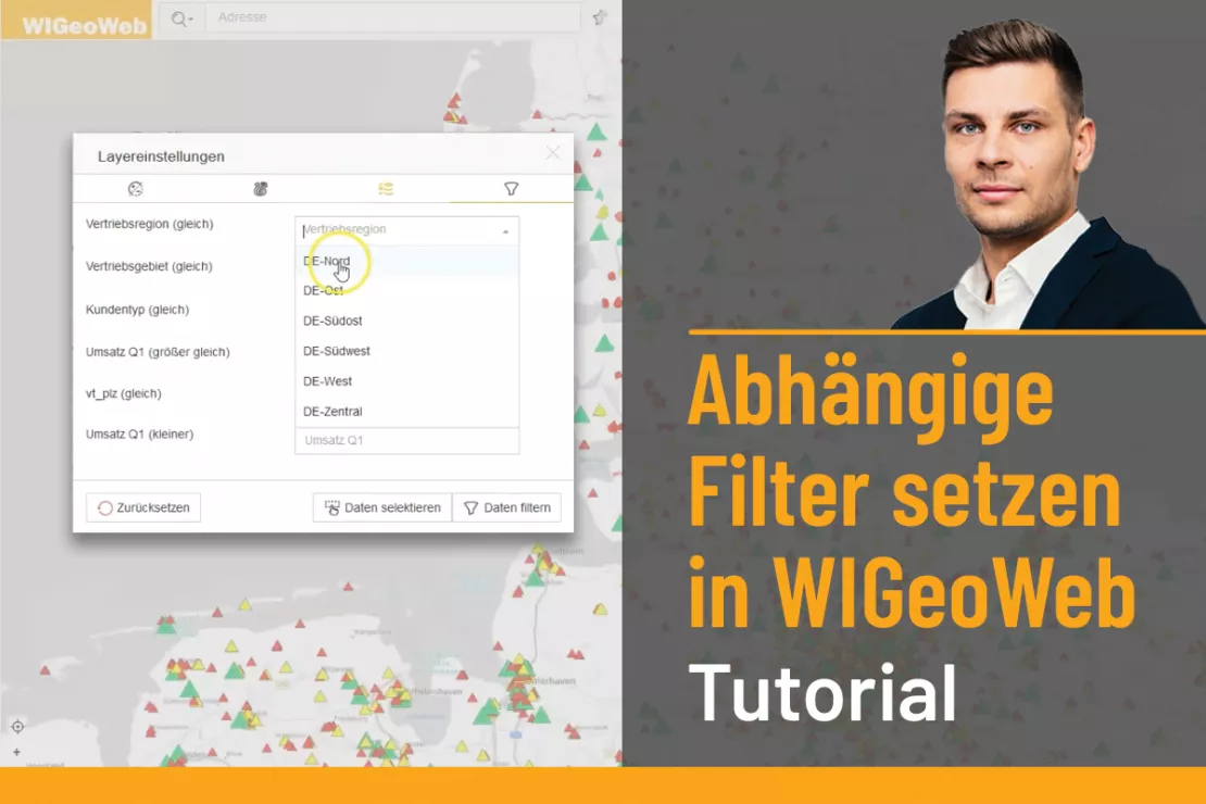 Thumbnail Video-Tutorail Abhängige Filter Setzen WebGIS WIGeoWeb