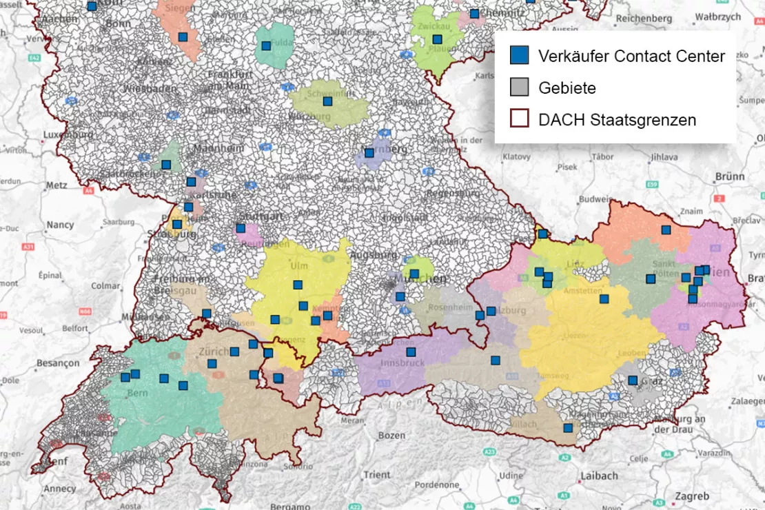 WebGIS WIGeoWeb nutzen für Franchise Planung